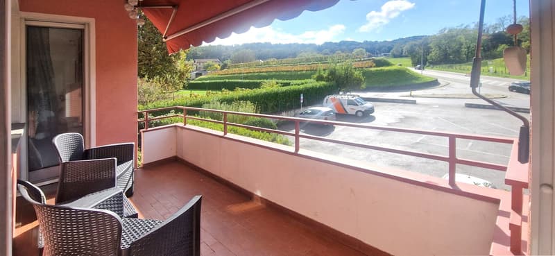 Modern spacious 4.5-room apartment with covered terrace and balcony, renovated. (9)