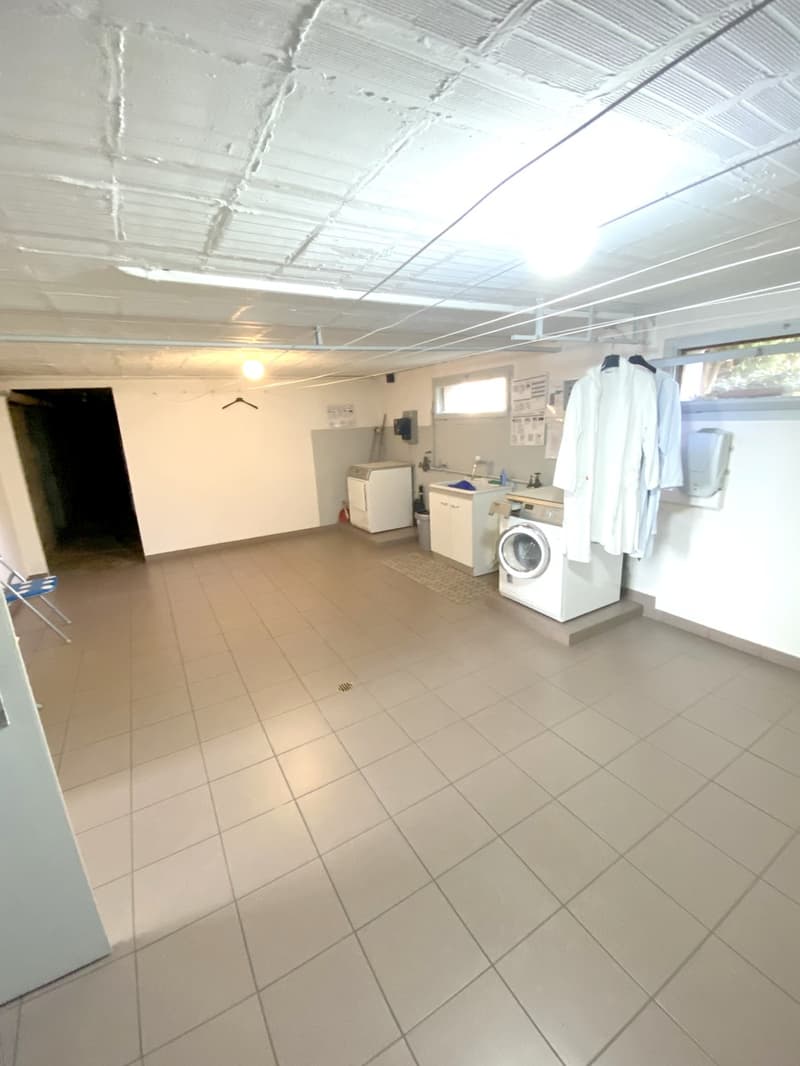 Beautiful 3.5-room apartment, partially renovated, with covered balcony. (8)