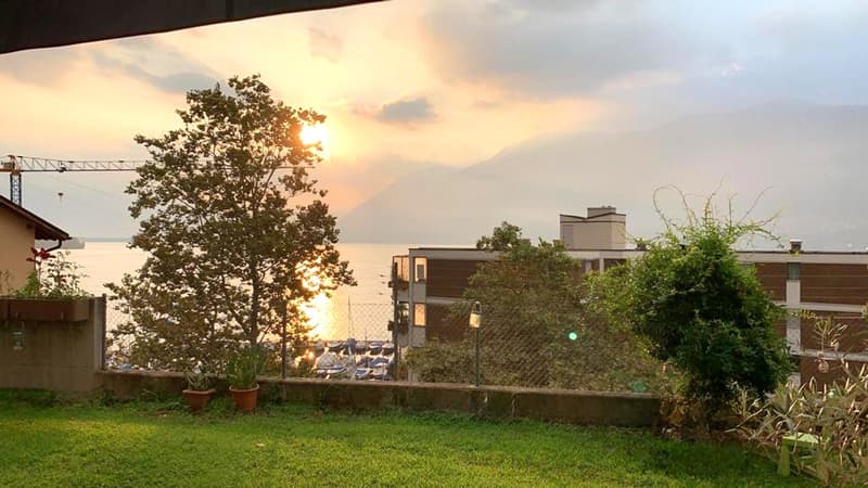 Appartement spacieux 5,5 pièces avec jardin et terrasse donnant sur le lac à Brissago (11)
