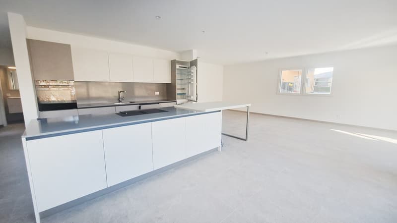 Maison 4,5 pièces dans un contexte bifamilial avec jardin privé. (4)