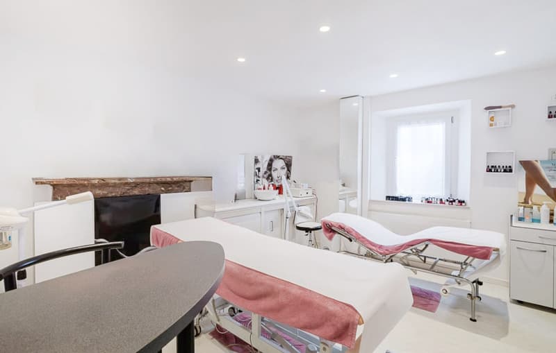 House with 3.5, 2.5 rooms, independent studio, garden and balconies. (7)