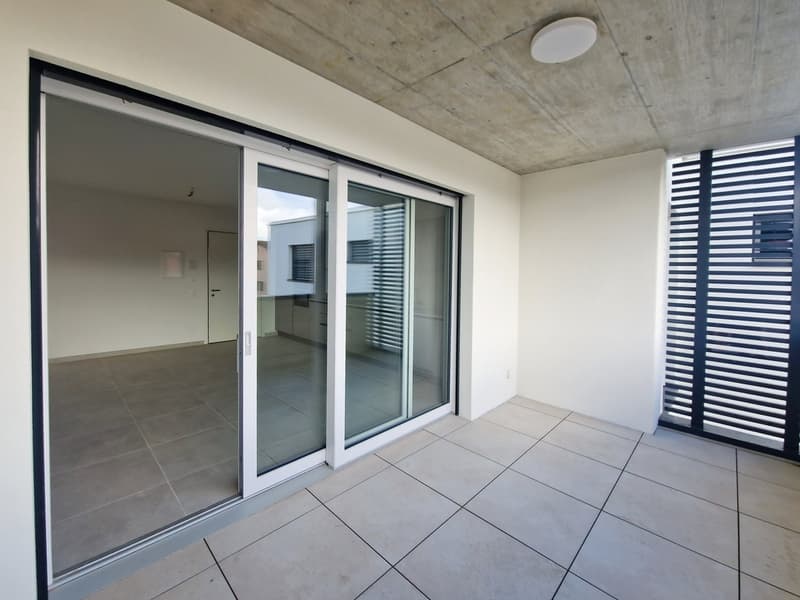 New modern 3.5-room apartment with two covered parking spaces, ready for immediate occupancy. (4)