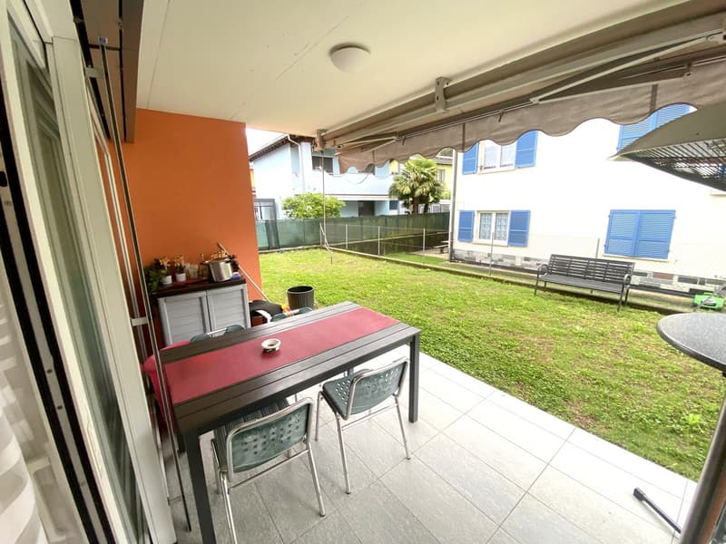 Bel appartement 4,5 pièces avec jardin privé à Cadenazzo (8)