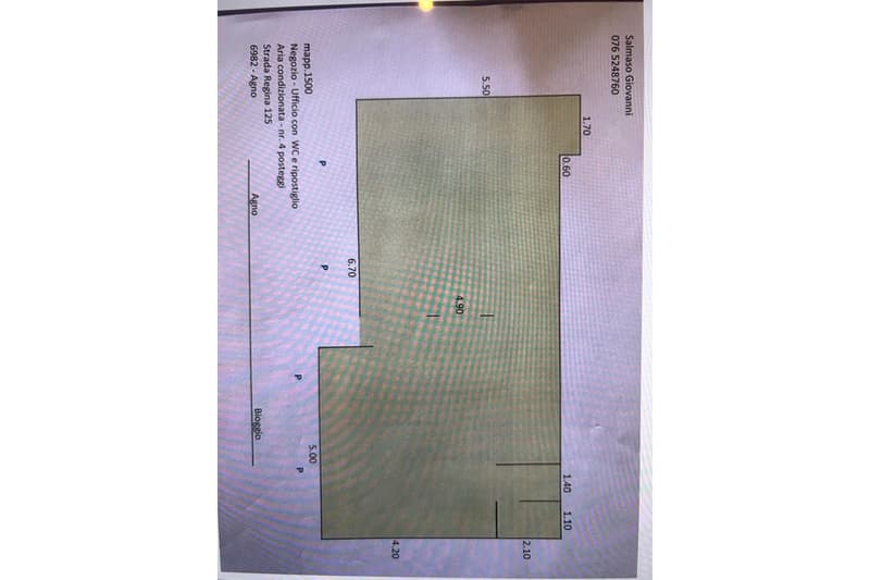 Gewerbefläche 70 qm an einer Durchgangsstraße mit 4 Parkplätzen (8)