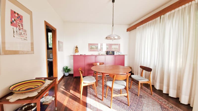 Maison unifamiliale 7,5 avec grand jardin et vue ouverte à Vacallo (4)