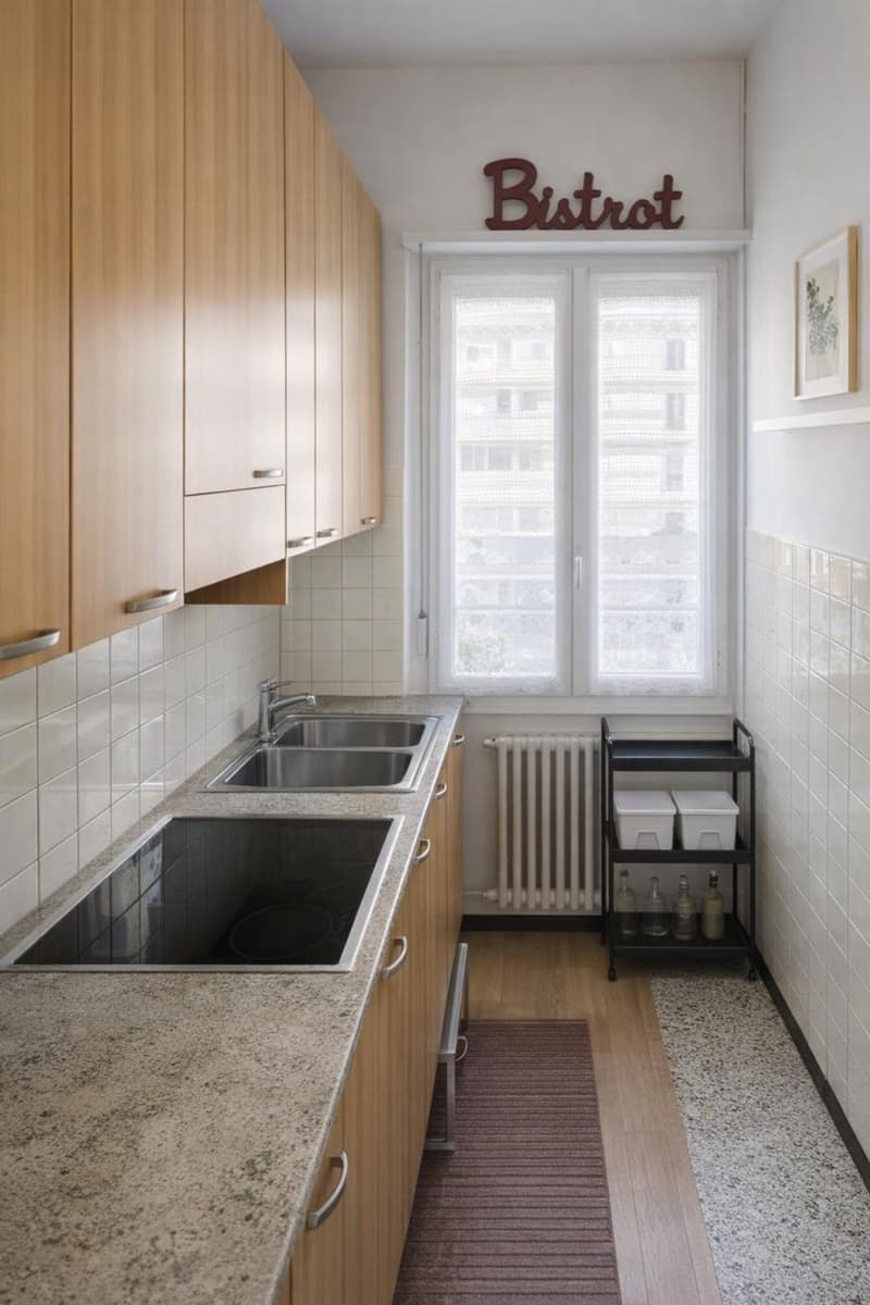 Maison bifamiliale 4,5 et 4,5 avec jardin, trois terrasses et grand grenier. (9)