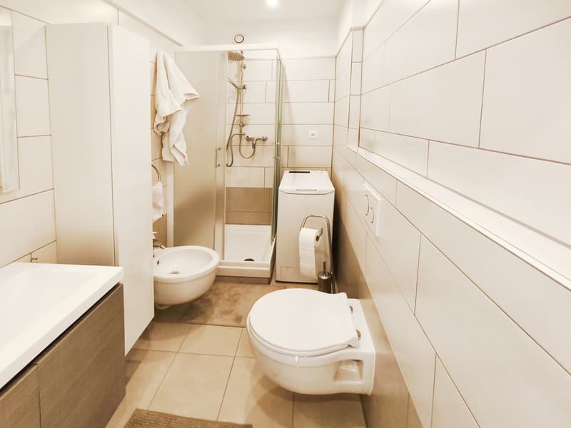 Appartement raffiné de 1,5 pièces avec balcon et cuisine neuve (5)