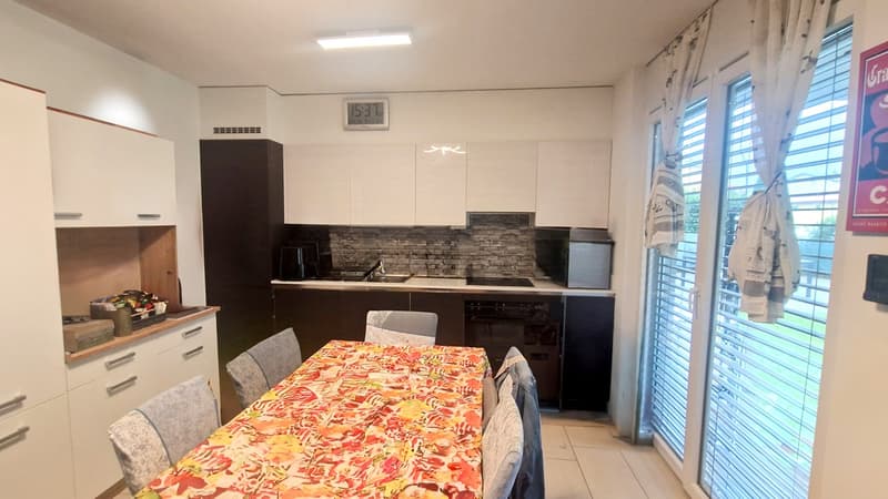 Appartement 3,5 pièces avec jardin et places de parking - résidence secondaire (7)