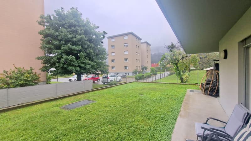 Appartement 3,5 pièces avec jardin et places de parking - résidence secondaire (3)