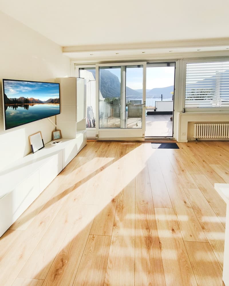 Appartement lumineux 2,5 pièces avec grande terrasse et vue sur le lac dans une résidence avec piscine (4)
