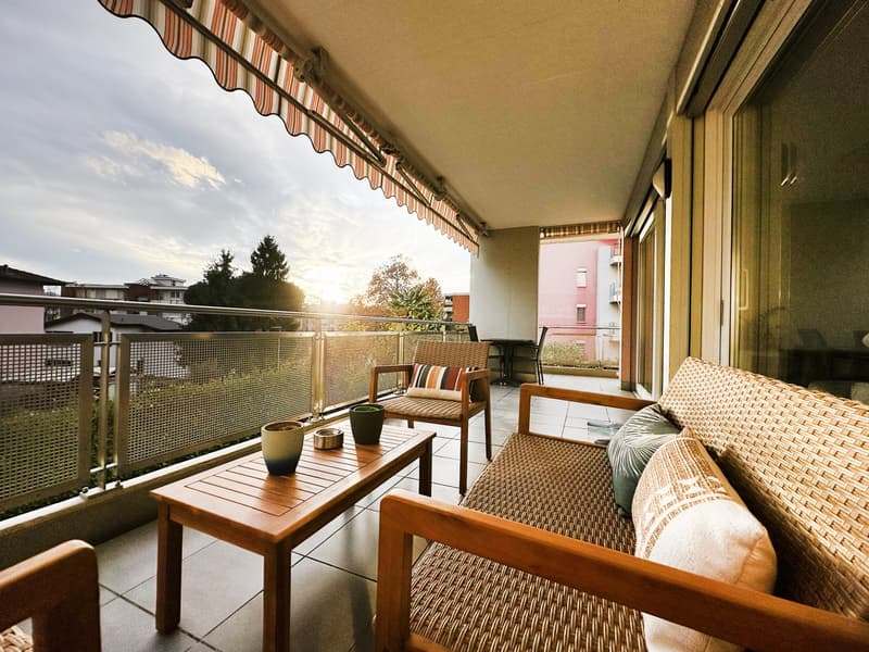 Appartement lumineux 3,5 pièces avec grande terrasse ensoleillée en zone centrale (1)