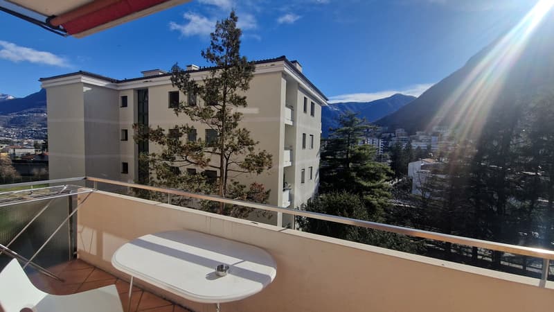 Bel appartement 3,5 pièces avec balcon et cuisine habitable (4)