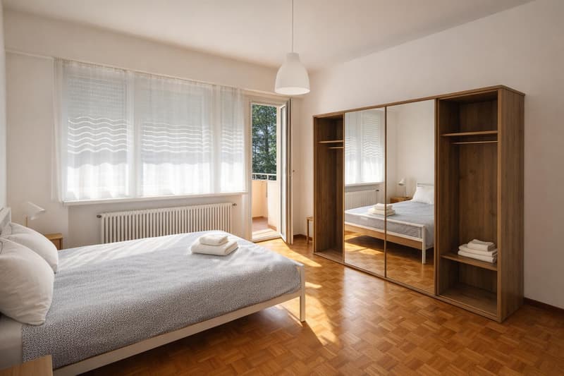 Bel appartement 3,5 pièces avec balcon et cuisine habitable (11)