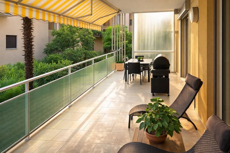 Appartement raffiné 4,5 pièces avec double terrasse et vue lac magnifique (5)