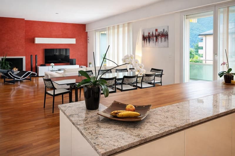 Appartement raffiné 4,5 pièces avec double terrasse et vue lac magnifique (2)