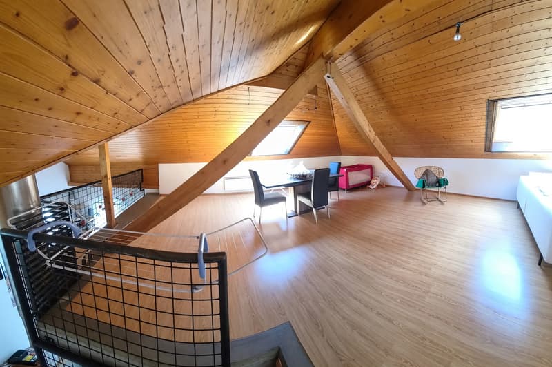 Duplex 5,5 pièces lumineux avec balcon et étage mansardé (11)