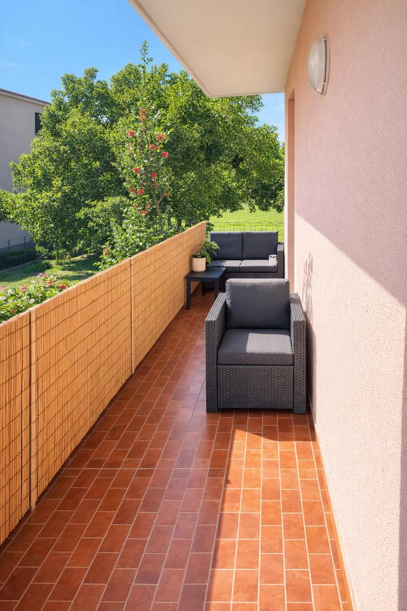 Bifamiliare 4,5 e 4,5 con giardino, tre terrazzi e grande soffitta. (8)