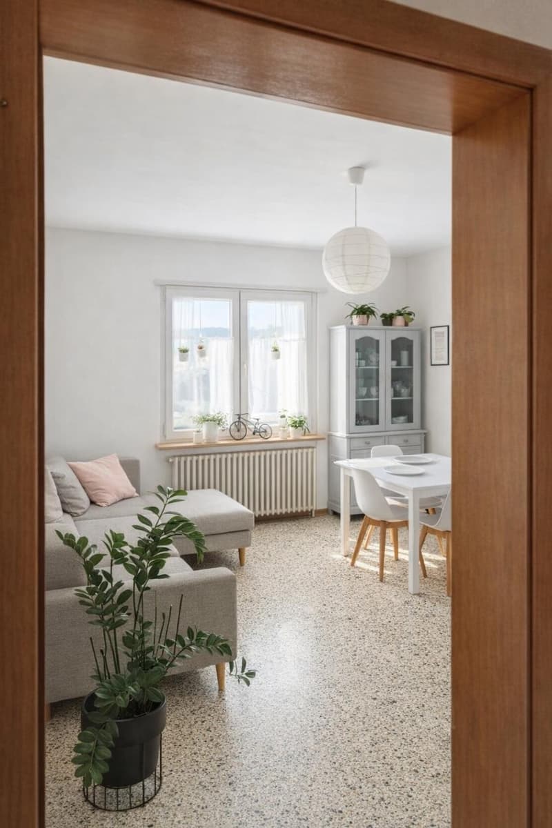 Bifamiliare 4,5 e 4,5 con giardino, tre terrazzi e grande soffitta. (4)