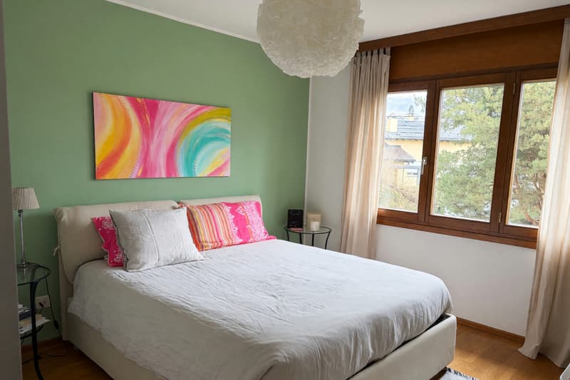 Bellissimo ampio duplex 5,5 locali con terrazza panoramica e camino (7)