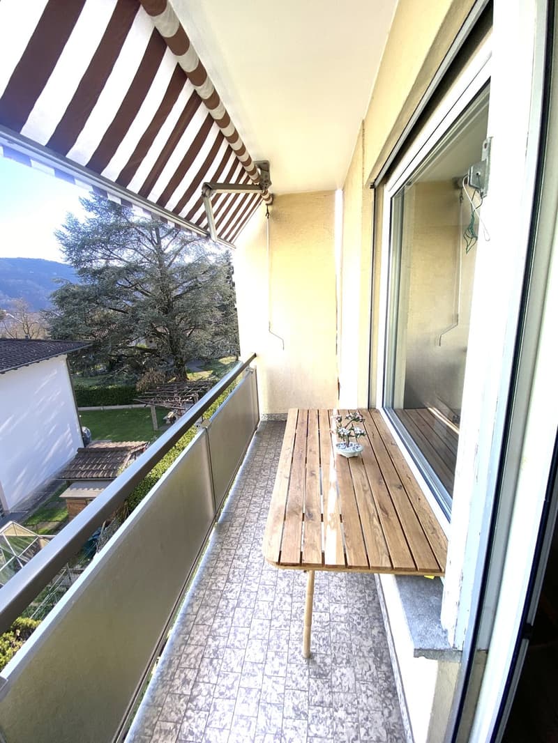 Bel 3,5 recentemente parzialmente ristrutturato con balcone coperto. (2)