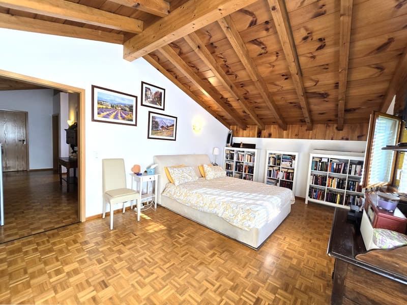 Splendida villa 5,5 con grande giardino in contesto immerso nel verde. (6)