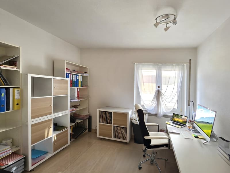 Raffinato 4,5 completamente ristrutturato con terrazza e camino. (11)