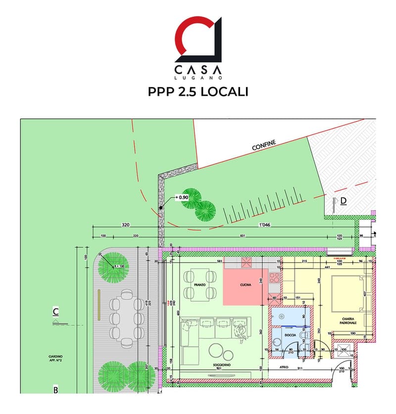 Nuovo 2,5 locali vista lago con giardino in residenza esclusiva (9)