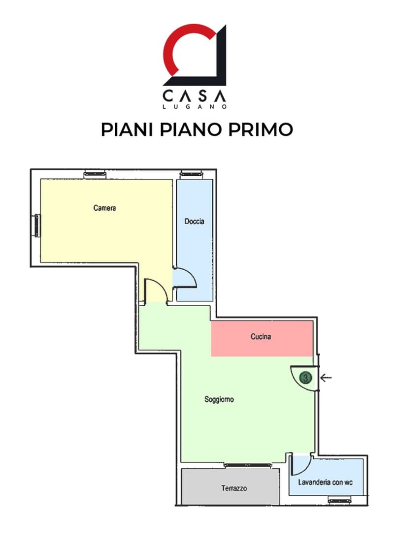 Nuovo appartamento 2,5 locali con balcone coperto e vista aperta (10)