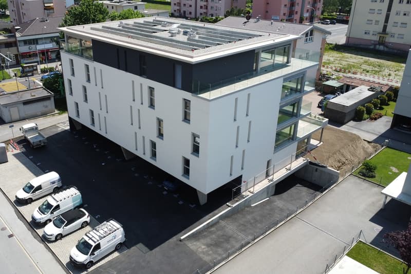 Elegante attico 3,5 con terrazza di 70 m² nel cuore di Bellinzona (1)