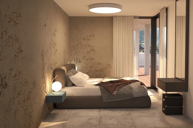 Nuovo e luminoso 3,5 con grande terrazza abitabile e vista aperta (5)