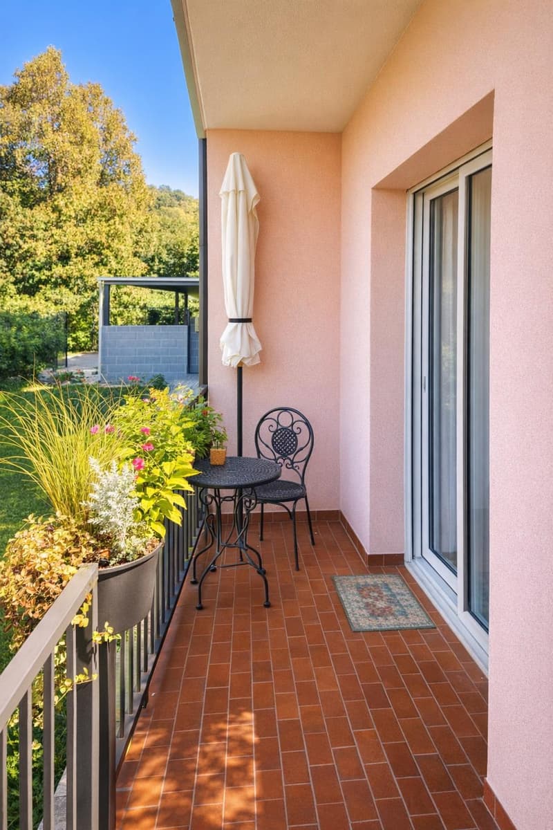 Bifamiliare 4,5 e 4,5 con giardino, tre terrazzi e grande soffitta. (7)