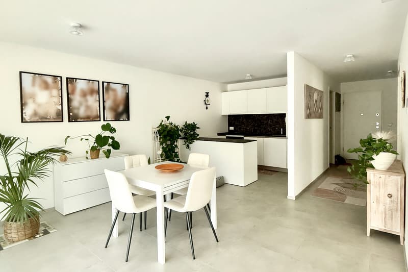 Elegante nuovo 3,5 con ampio terrazzo e camera con bagno ensuite (2)