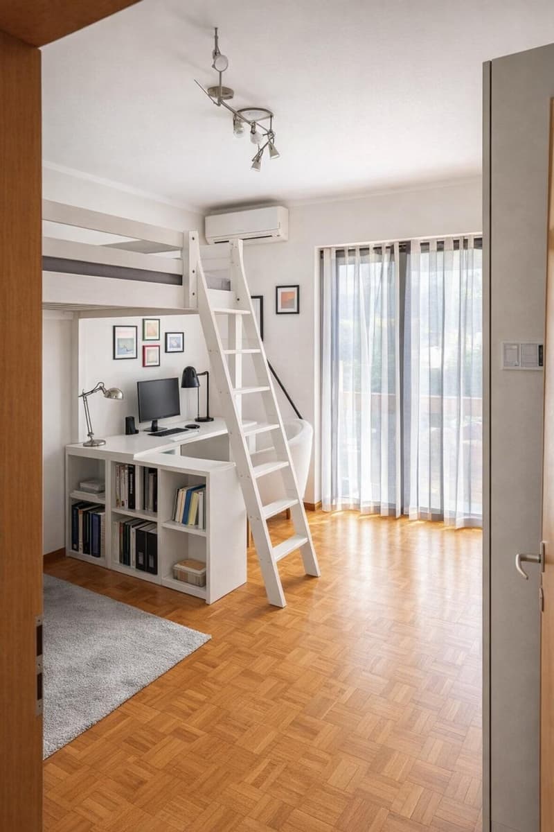 Bifamiliare 4,5 e 4,5 con giardino, tre terrazzi e grande soffitta. (12)