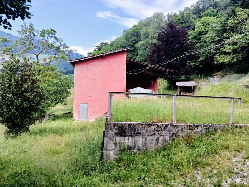 Grotto 6,5 con spazio ristorazione, camere e grande terreno. (4)