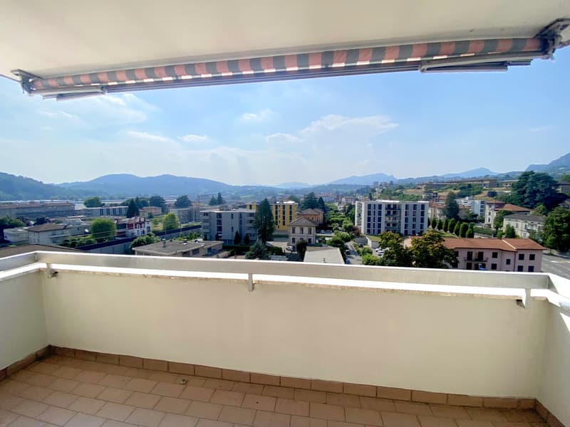 Splendido comodo 3,5 locali ristrutturato con terrazzo panoramico (1)