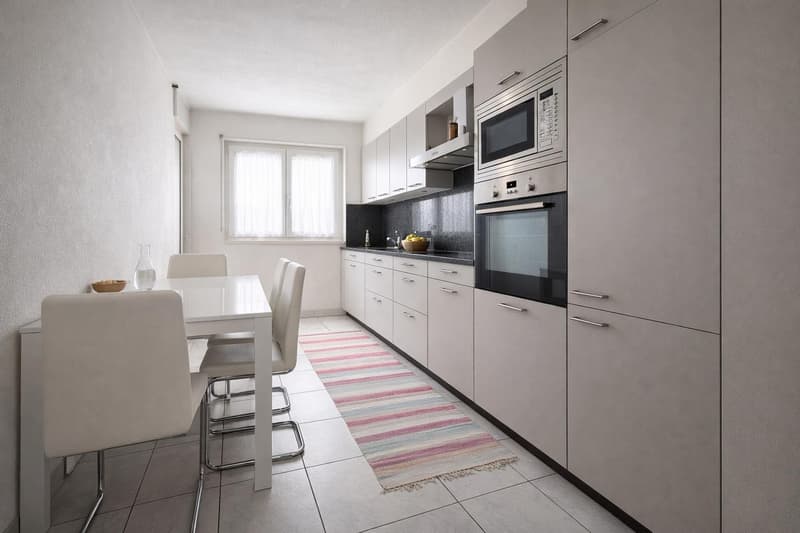 Raffinato 3,5 locali con terrazza coperta e finiture di pregio. (11)