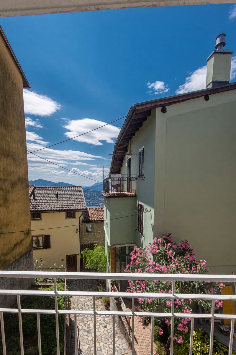 Appartamento 2,5 ristrutturato con balcone e scorcio lago (5)