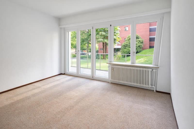 Gradevole luminoso appartamento 2,5 locali con ampio balcone (3)
