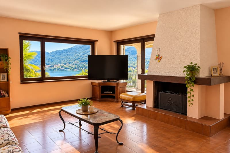 Casa plurifamiliare dalle mille possibilità con vista lago e giardino (3)