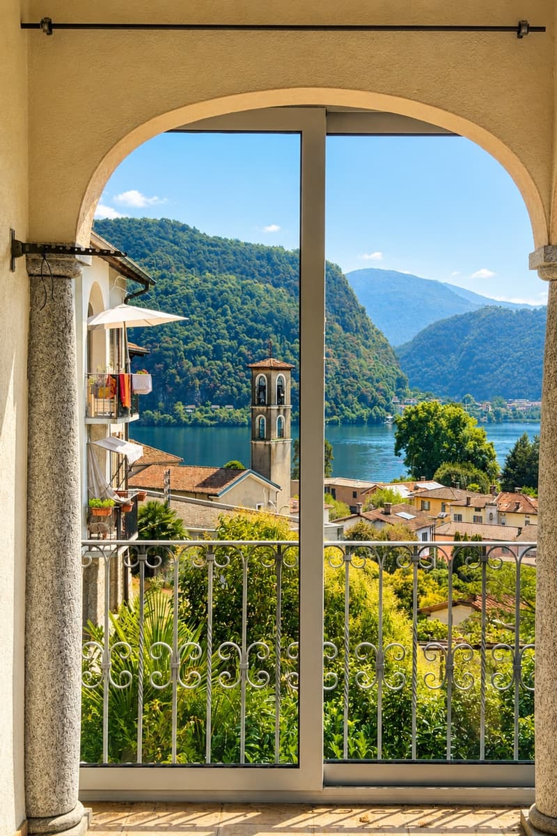 Casa plurifamiliare dalle mille possibilità con vista lago e giardino (2)