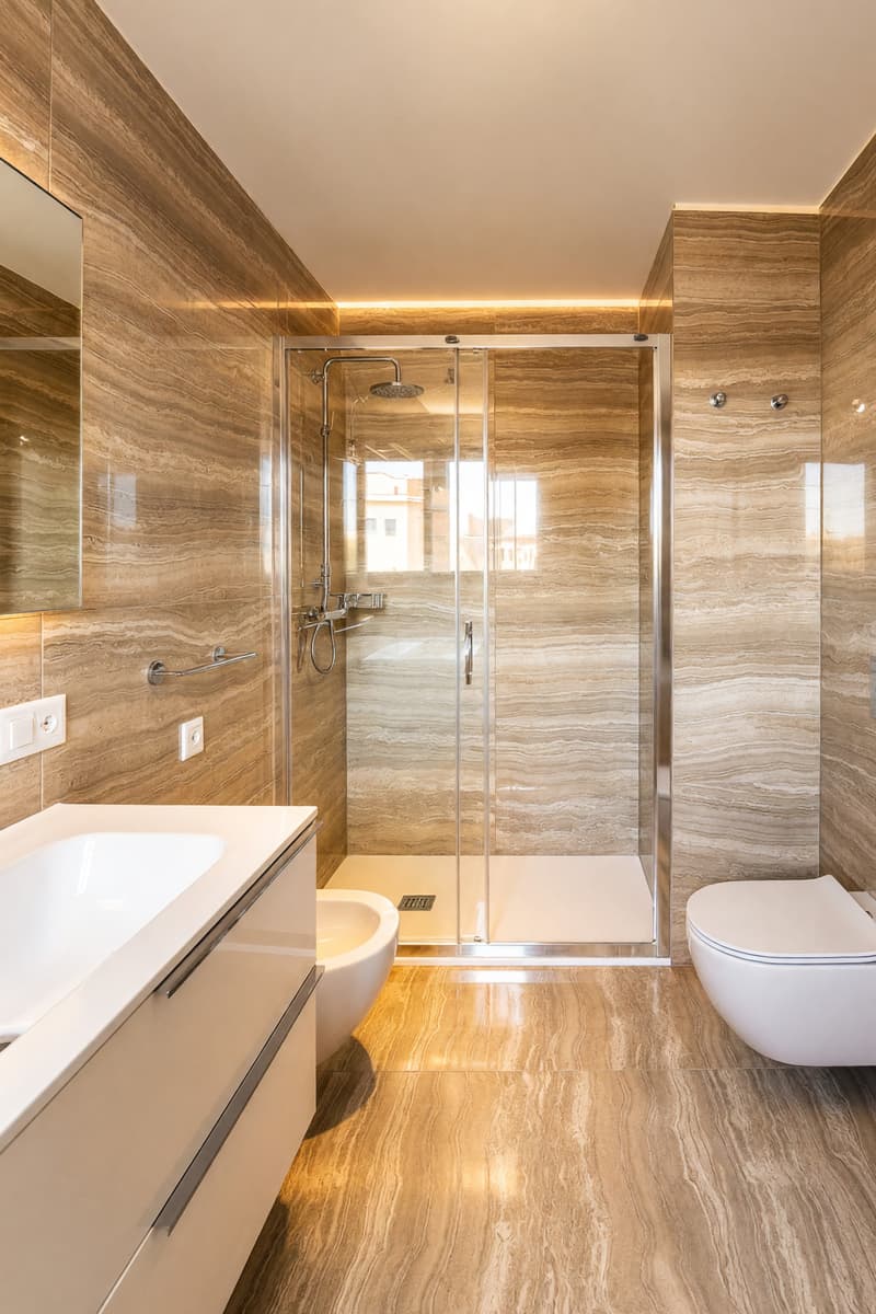 Elegante attico 4,5 con roof top privato e piacevole vista aperta (10)