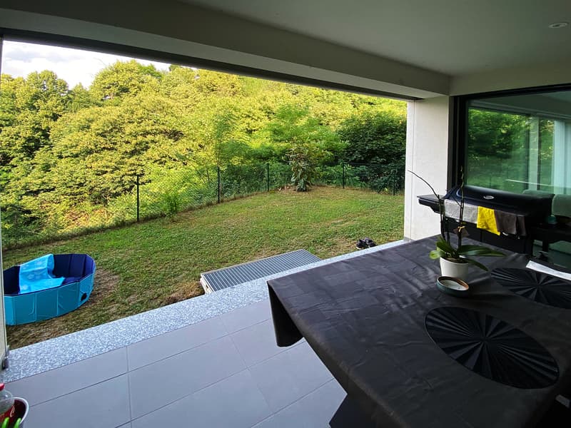 2,5 in affitto con giardino e terrazza a Pedrinate (5)
