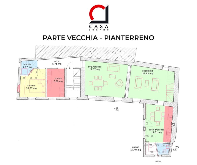 Esclusiva dimora di nucleo ristrutturata con 4 unità. (14)