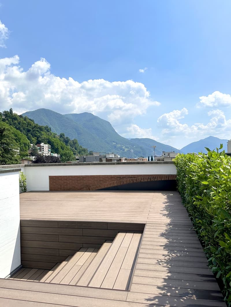 Attico duplex 4,5 ristrutturato a nuovo con rooftop panoramico. (16)
