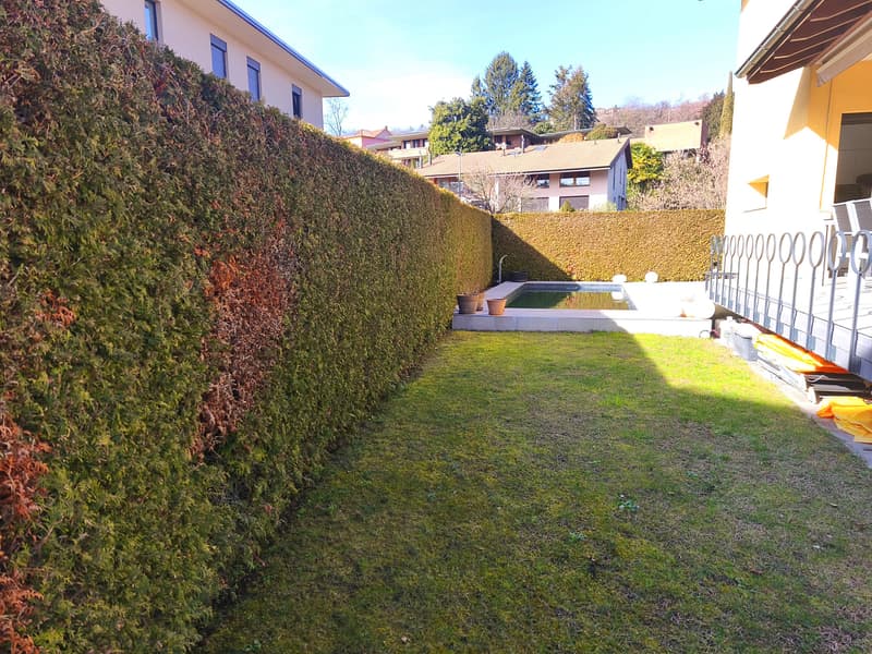 Meravigliosa casa 6,5 locali con giardino con piscina controcorrente (15)