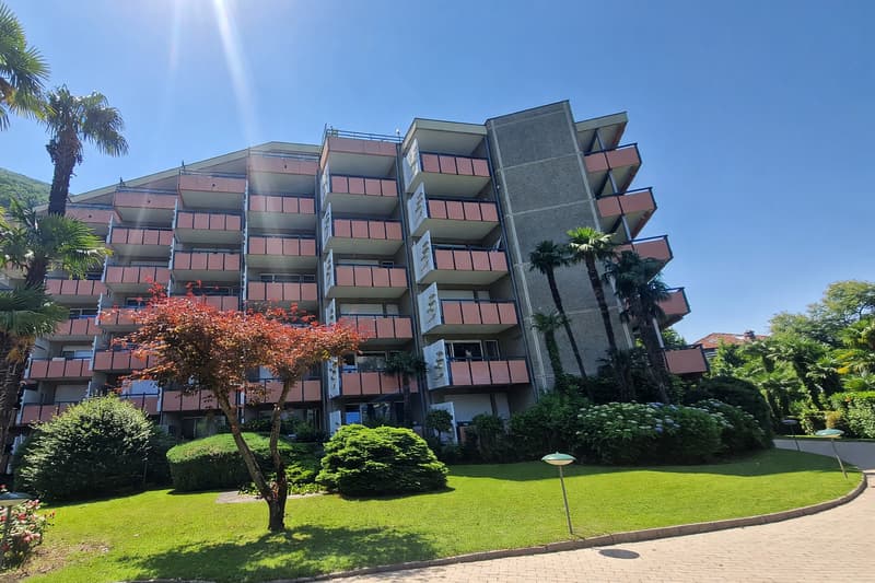 Bellissimo 2,5 locali con terrazza vista lago in residence di vacanza (22)