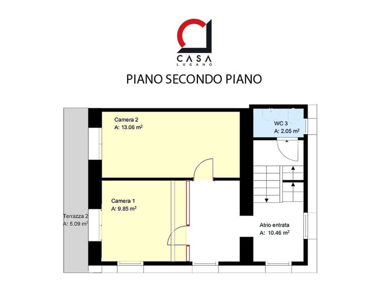 Affascinante casa storica 5,5 da riattare con affaccio sui monti. (14)