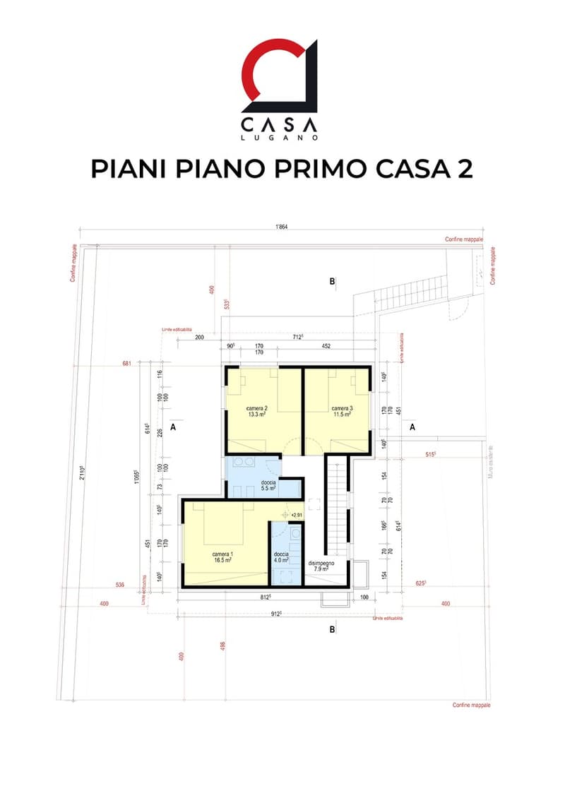 Nuove case 4,5 di medio-alto standing con giardino in edificazione. (21)