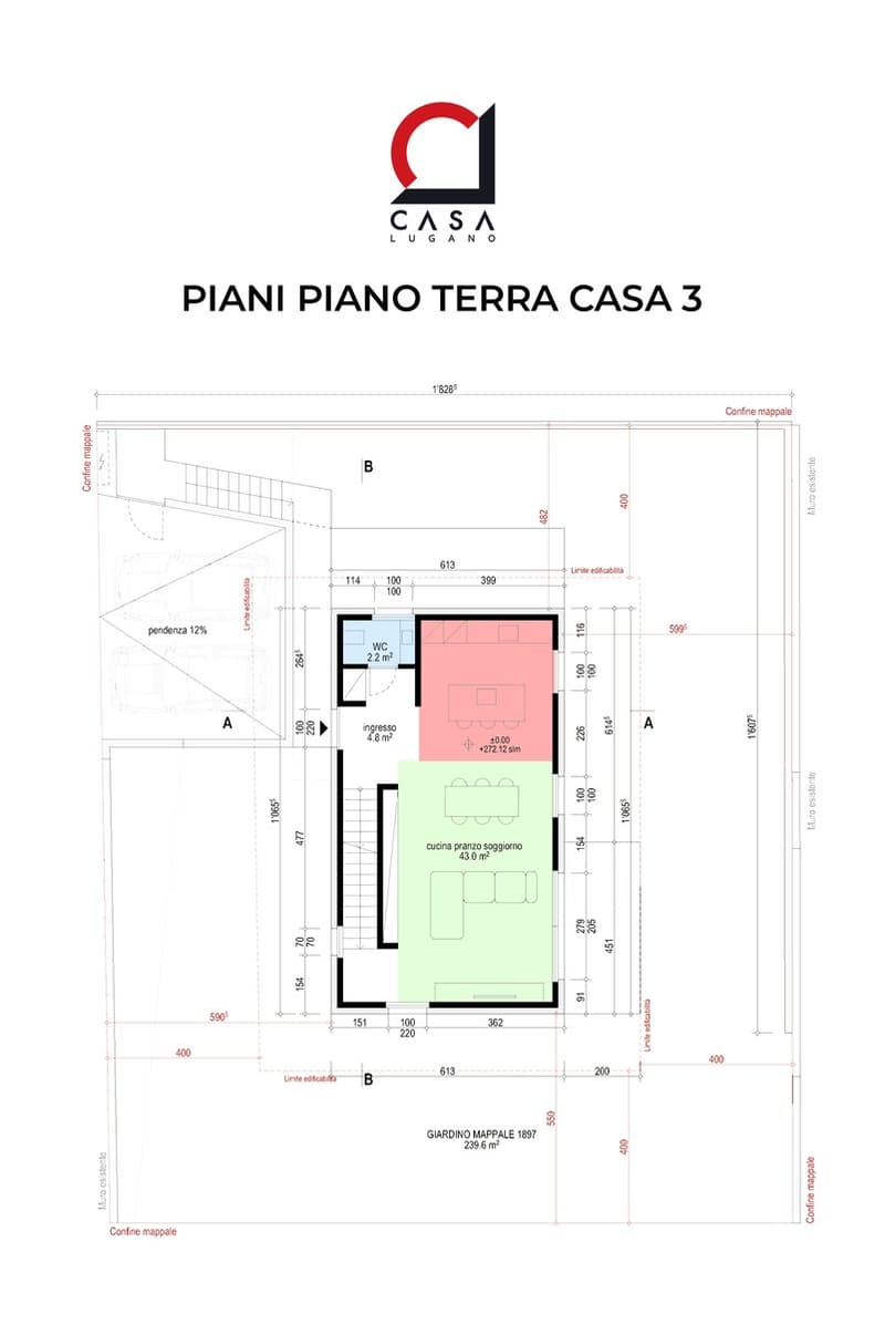 Nuove case 4,5 di medio-alto standing con giardino in edificazione. (23)