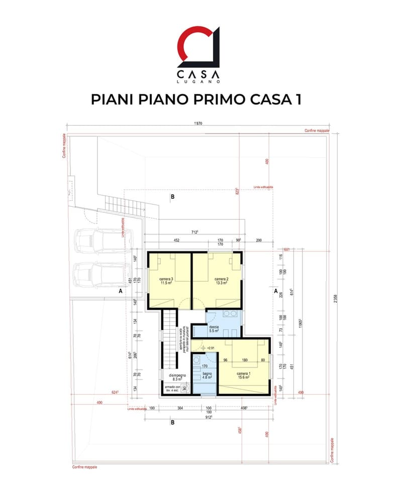 Nuove case 4,5 di medio-alto standing con giardino in edificazione. (17)